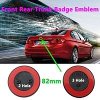 Emblèmes de capot avant et badges de coffre arrière 82 mm à 2 ou 3 trous pour BMW E36 E64 E85 E60 F30 F10 F36 Z4 X3 X5 X6 – Accessoires