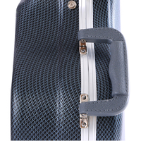 RAS-C-SG-GY OEM Vente en gros Étui de guitare acoustique classique à coque rigide ABS de haute qualité Épaissi Antichoc Imperméable Bleu Longue fourrure