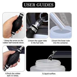 Cao Su Nhôm Của Nhãn Hiệu Bơm Nhiên Liệu Tay Sơn Lót Dầu Xăng Xăng Dầu Diesel Lỏng Chuyển Bơm 6Mm/8Mm/10Mm/12Mm - Product Image 3