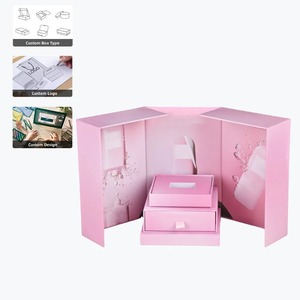 Environmentally friendly luxury <b>makeup</b> paper gift <b>box</b> packaging, customizable according to needs - Product Image 6