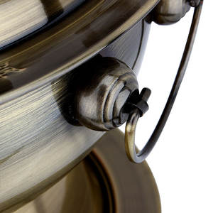 베이징 중국식 훠궈 28/32/34cm 대형 구리 스테인리스 전통 숯불 훠궈 냄비 피크닉 레스토랑용 - Product Image 5