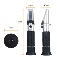 Réfractomètre Nohawk Brix, réfractomètre manuel pour sucre et miel, 0-32% Brix