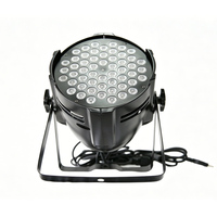 Projecteur PAR LED RGB 54x4W 200W DMX512 pour Éclairage de Scène Mariage Fête DJ Club