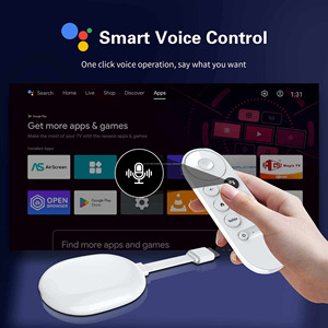 2025 Q2 siêu Dongle g 4k thông minh Google TV Stick phương tiện truyền thông Android 14.0 Ethernet TV Dongle 8K mạnh mẽ 16GB Rom kép Wifi BT USB + Type-C - Product Image 3