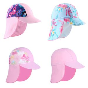 Gorros de Secado Rápido para Niños con Protección <span class=keywords><strong>UV</strong></span> para Exteriores Sombrero de Sol para Bebés Gorras de Playa - Product Image 1