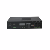 Amplificateur de mixage 1U en rack classe D, 500W max, avec alimentation fantôme, Bluetooth, MP3 et protection EMC
