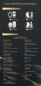 เครื่องวิเคราะห์ผิวหน้า AI ระดับมืออาชีพ ความแม่นยำสูง สำหรับตรวจจับสิว/ริ้วรอย/รูขุมขน เหมาะสำหรับคลินิกเสริมความงามและใช้ในบ้าน - Product Image 6