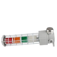 BBJ-4 Dreifarbige LED-Blinkleuchte Explosionsgeschützte Ton- und Lichtwarnleuchte IP66 120dB 220V/24V für Gefahrenbereiche