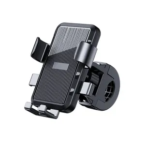 Motorcycle Bicycle Electric Vehicle Scooter Cycling Mountain Phone Handlebar Mount Plastic Lazy <strong>Bracket</strong> Holder for Riding - Product Image 1
