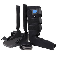 Botte de marche pneumatique à profil bas FSPG pour la physiothérapie, coussin d'air compact pour entorses de la cheville, fractures stressées, mobilité quotidienne des jambes