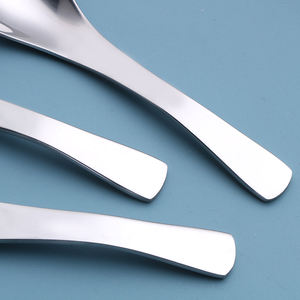 卸売ロイヤルシックラウンドライススプーンステンレススチールアールスプーンメタルテーブルスープスプーン - Product Image 3