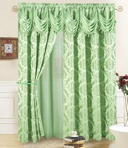 Tessuto Jacquard Personalizzato in Poliestere con Motivi Floreali <span class=keywords><strong>per</strong></span> Tende, Soggiorno, Camera da Letto, Oscuranti <span class=keywords><strong>per</strong></span> Finestre - Product Image 6