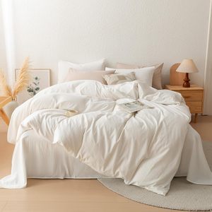 100% 폴리에스터 초부드러운 사계절 침구류 지퍼 레이스 미니멀리스트 심플 스타일 - Product Image 4