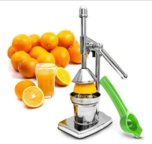高性能ステンレス鋼柑橘類プレス食品グレード家庭用手動ジューサー抽出器