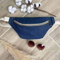 Meilleure Vente Sac Banane en Velours Côtelé Personnalisé avec Logo Imprimé, Sacs de Taille Mignons et Tendance