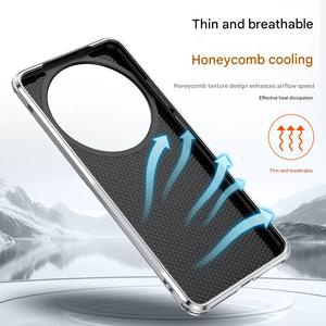 เคสโทรศัพท์หนัง PU คุณภาพสูงเคลือบด้วยไฟฟ้า สำหรับ Huawei Mate 80 Pro Max Mate 70 60 พร้อมฟิล์มกันรอยเลนส์และขายึดป้องกัน - Product Image 4