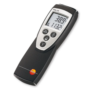 Testo 110 High ABS <b>Electronic</b> Single Channel <b>Thermometer</b> with LCD Display Sound Alarm Contact Type and 1 Year Warranty - Product Image 3