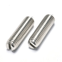Vis de réglage fendues à pointe conique SS316, tailles précises, fournisseur chinois, M6-M14, passivées, pour la fixation d'instruments de laboratoire