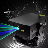 Projecteur laser RGB haute puissance 80W Sky Lazer IP65 étanche pour projection de texte et mapping sur sites, monuments, bâtiments et montagnes