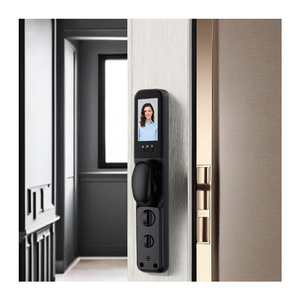 Khóa thông minh Palm scan tuya ttlock khóa cửa thông minh khách sạn kiểm soát ứng dụng với 3D Nhận dạng khuôn mặt vân tay truy cập video - Product Image 1