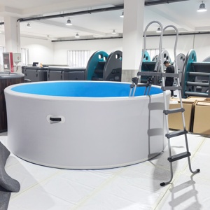 <span class=keywords><strong>Piscine</strong></span> brossée gris bleu clair, <span class=keywords><strong>piscine</strong></span> extérieure et domestique - Product Image 1