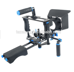 Vendita Tik tok sistema di stabilizzazione Photo Studio accessorio stabilizzatore per fotocamera DSLR Rig Movie Kit Support Cage Matte Box Focus D221 - Product Image 5