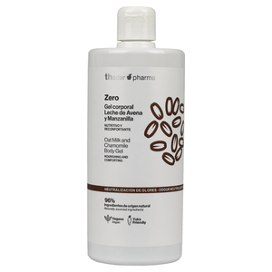 Gel Corporal Thader Pharma Zero de Leche de Avena y Manzanilla, Nutritivo y Reconfortante, 96% Ingredientes Naturales, Vegano, Apto para Yuka - Product Image 2
