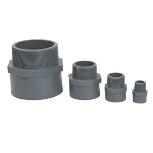 China Manufacturer Direct Sale Curved Upvc Water Pipes Plastic Pvc Fittings