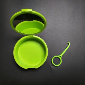 Caja de ortodoncia Dental con logotipo personalizado, soporte de almacenamiento de plástico para dentaduras - Product Image 6