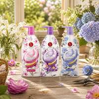 Gel Douche Hydratant Purifiant Lissant à la Fleur de Camélia et à l'Aloe Vera, Format Voyage, pour Tous – Marque Privée OEM ODM