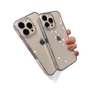 Carcasa transparente a prueba de golpes Crystal Clear PC para <span class=keywords><strong>iPhone</strong></span> 17 16 15 14 13 12 11 Pro Max Xs <span class=keywords><strong>Xr</strong></span> diseño metálico Plus modelo - Product Image 1