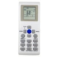 Télécommande de remplacement YKR-P/001E compatible avec les mini-climatiseurs AUX/York/Innovair, remplace la télécommande YKR-P/002E