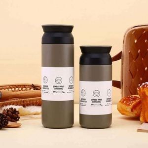 Botella de Agua Aislada de Acero Inoxidable, Taza Portátil para Estudiantes - Product Image 3