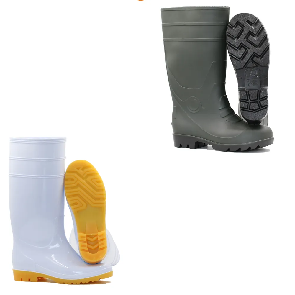 Botas antideslizantes unisex para la agricultura, zapatos con estampado de botas altas personalizadas para la lluvia, con suela interior de piel, resistentes al agua