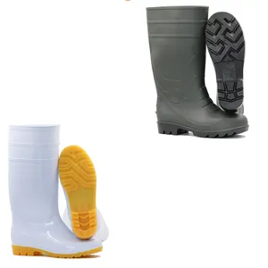 男女通用防滑脚踝农用鞋印花高定制雨靴，内底毛皮防水