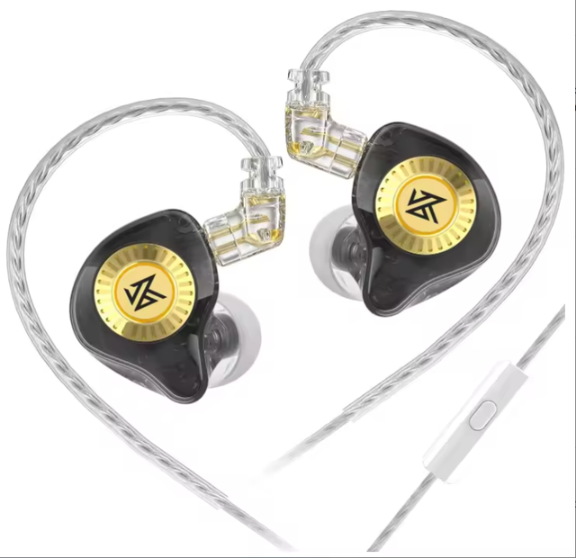KZ EDX Ultra Dynamic in Ear Monitor Headphone Dual Magnetic Circuit HiFi Bass Music Earphone Wired Gamer Earbud Unplug Cable