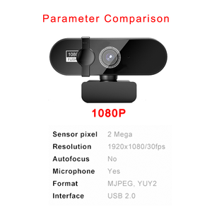 <span class=keywords><strong>Webcam</strong></span> HD Máy Tính Để Bàn Máy Tính Xách Tay PC <span class=keywords><strong>Webcam</strong></span> 1080P Với Microphone <span class=keywords><strong>USB</strong></span> Cắm Và Chơi Giảng Dạy Hội Nghị Trực Tiếp Máy Ảnh Máy Tính Tự Động lấy nét - Product Image 6