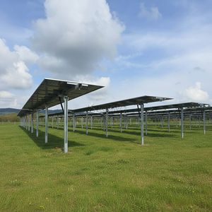 Structure de suivi <span class=keywords><strong>solaire</strong></span> photovoltaïque à axe unique à entraînement par rotation, haute efficacité, pour panneaux solaires, montage automatique au sol - Product Image 2