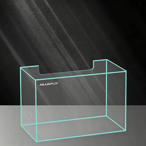 Aquarium sur mesure Jinjing ultra-transparent - Ensemble de réservoir écologique découpé au jet d'eau - Product Image 2