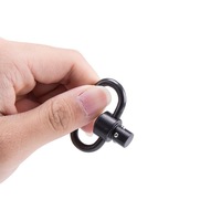 QD Sling Swivel Mount 1 "Heavy Duty D-loop Sling Swivels Détachement/libération rapide pour accessoires de portée de fronde à deux points