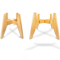 Plateau en bambou pour Pot de fleurs, étagère pour l'intérieur et l'extérieur, plantes, 1 pièce