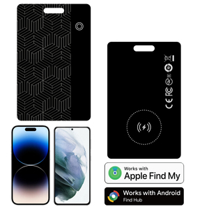 Localizador GPS Global Inteligente Anti-Pérdida Tipo Tarjeta con Carga Inalámbrica y Certificación MFi, Compatible con Find My - Product Image 2