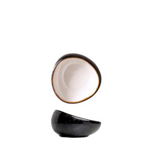 Ciotola Inclinata Marrone Luna 9 Cm 8 Cl, Piatto di Servizio in Ceramica - Product Image 1