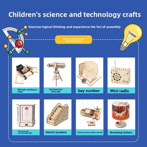 Kit de Experimentos Científicos <span class=keywords><strong>para</strong></span> Niños de Primaria - Juguete Educativo de Física, Set Completo Eléctrico y Manual, Edades 3-12, STEAM - Product Image 4