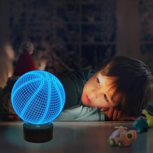 Custom Photo Creative 3D Illusion Anime Acrylic IP54 <b>Table</b>/Desk Base Christmas <b>Lamp</b> Kids Room Decor LED 10W Light - Product Image 2