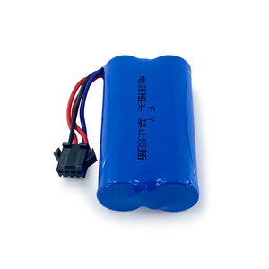 Pack de batteries lithium-ion 18650 7,4V 1500mAh SM-4P pour voitures télécommandées et jouets - Product Image 1