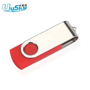Promotion Price Swivel USB Flash Disk Usb 2.0 3.0 Custom OEM Logo 4gb Drive Pendrive 16gb 32gb Wholesale Usb Flash Drive