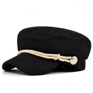 Newsboy for Women Trendy Greek Fisherman <b>Cap</b> Classic Women's Hat Ladies Fashion Corduroy Fabric <b>Vintage</b> <b>Caps</b> Gift - Product Image 4