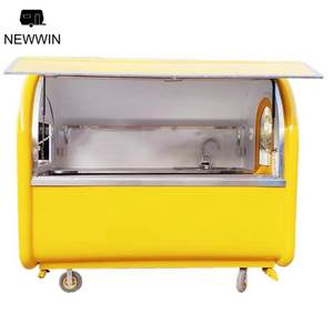 Petit chariot de nourriture mobile de neige fondante, van de légumes à vendre, <span class=keywords><strong>camion</strong></span> de nourriture vintage, remorque de nourriture - Product Image 1