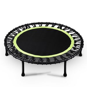 Mini trampolín de <span class=keywords><strong>Fitness</strong></span> para adultos, cama de salto silenciosa para interiores y exteriores, trampolines elásticos de 40 pulgadas - Product Image 1